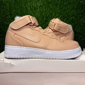 Nike NikeLab Air Force 1 Mid Vachetta Tan